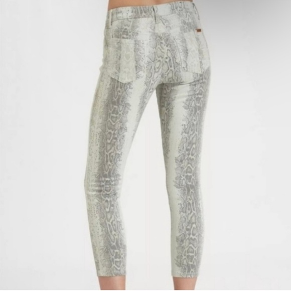 Joe's Jeans Snake Print Skinny Jeans - Gray - Picture 3 of 15